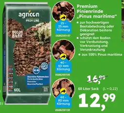Globus Baumarkt Agricon premium pinienrinde „pinus maritima“ Angebot