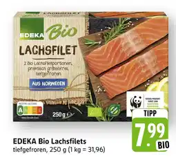 E-Center Edeka bio lachsfilets Angebot