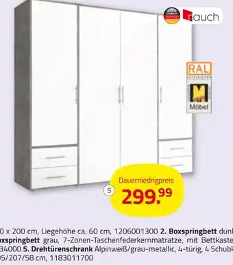ROLLER Rauch drehtürenschrank Angebot