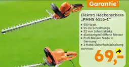 Globus Baumarkt Elektro heckenschere „pmhs 6555-1“ Angebot