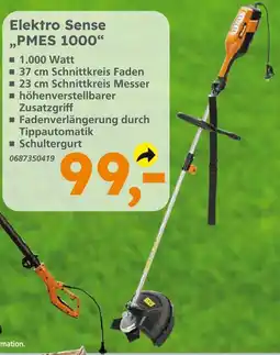 Globus Baumarkt Elektro sense pmes 1000 Angebot