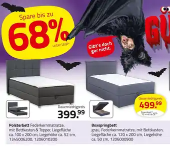 ROLLER Polsterbett Angebot