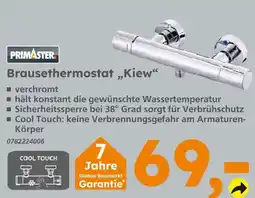 Globus Baumarkt Primaster brausethermostat „kiew“ Angebot
