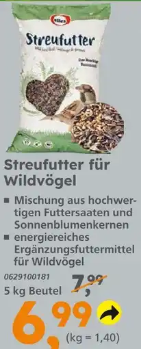 Globus Baumarkt Streufutter für wildvögel Angebot