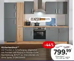 ROLLER Menke küchenleerblock Angebot