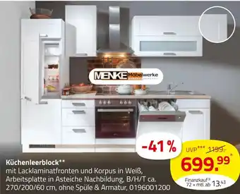 ROLLER Küchenleerblock Angebot