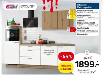 ROLLER Express, exquisit einbauküche Angebot
