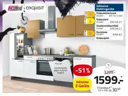 ROLLER Express oder exquisit einbauküche Angebot