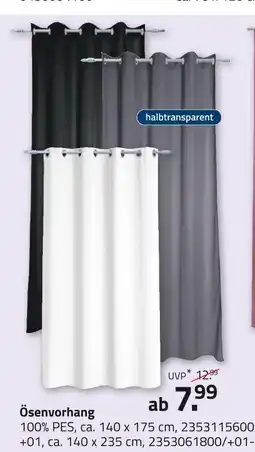 ROLLER Ösenvorhang Angebot