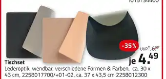 ROLLER Tischset Angebot