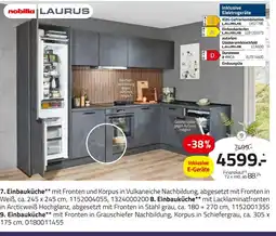 ROLLER Nobilia, laurus einbauküche Angebot