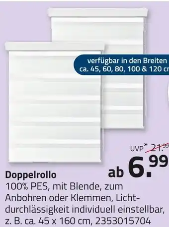 ROLLER Doppelrollo Angebot