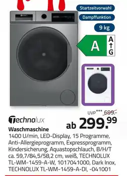 ROLLER Technolux waschmaschine Angebot