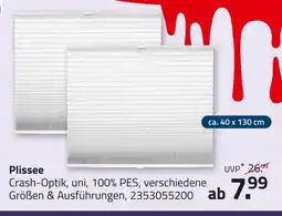 ROLLER Plissee Angebot