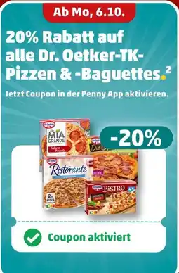 PENNY Dr. oetker 20% rabatt Angebot