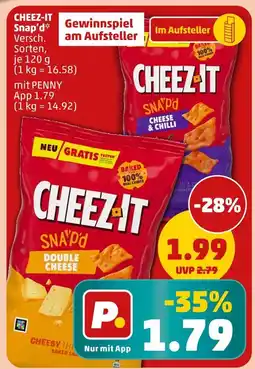 PENNY Cheez-it snap'd Angebot