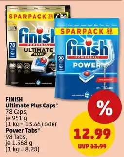 PENNY Finish ultimate plus caps oder power tabs Angebot