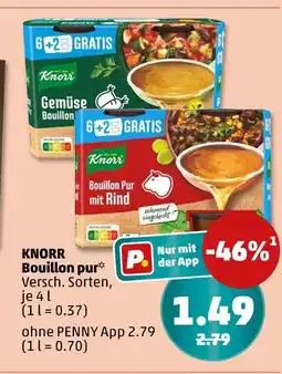 PENNY Knorr bouillon pur gemüse Angebot