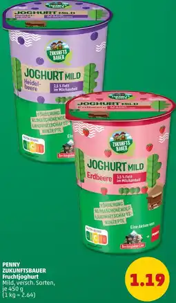 PENNY Zukunftsbauer fruchtjoghurt Angebot