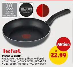 PENNY Tefal pfanne so light Angebot