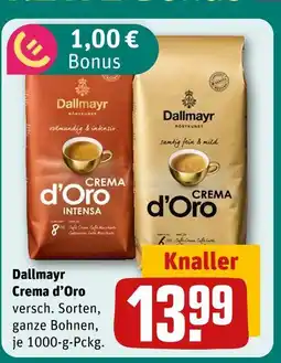REWE Dallmayr crema d’oro intensa Angebot