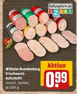 REWE Wilhelm brandenburg frischwurst-aufschnitt Angebot