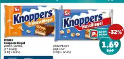 PENNY Storck knoppers nussriegel Angebot
