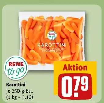REWE Rewe to go karottini Angebot
