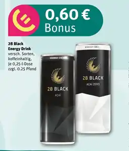 REWE 28 black energy drink Angebot