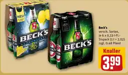 REWE Beck’s Angebot