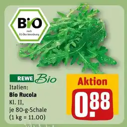 REWE Rewe bio bio rucola Angebot