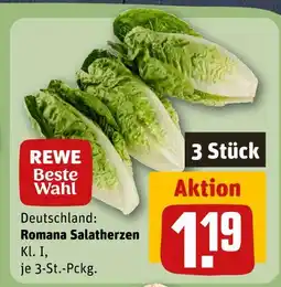 REWE Rewe beste wahl romana salatherzen Angebot