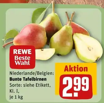 REWE Rewe beste wahl bunte tafelbirnen Angebot