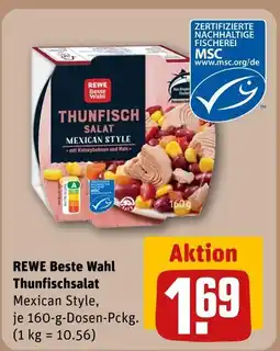 REWE Rewe beste wahl thunfischsalat mexican style Angebot