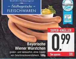 Edeka Südbayerische fleischwaren bayerische wiener würstchen Angebot