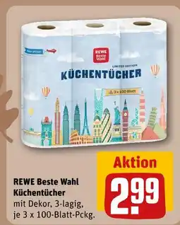 REWE Rewe beste wahl küchentücher Angebot