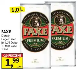 Lösch Depot FAXE Danish Lager Beer Angebot