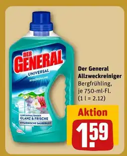 REWE Der general allzweckreiniger bergfrühling Angebot