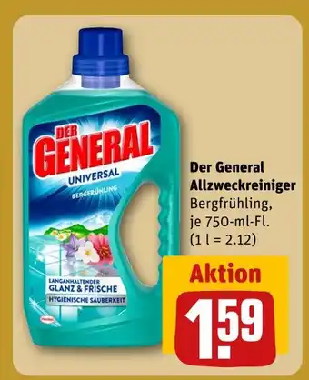 REWE Der general allzweckreiniger bergfrühling Angebot