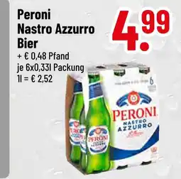 trinkgut Peroni nastro azzurro bier Angebot