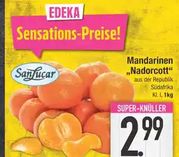 Edeka Sanlucar mandarinen „nadorcott“ Angebot