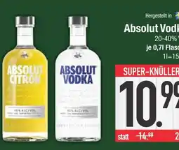 Edeka Absolut absolut citron Angebot