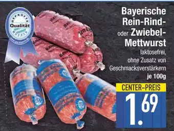 Edeka Bayerische rein-rind-mettwurst Angebot