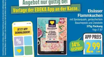 Edeka Edeka elsässer flammkuchen Angebot