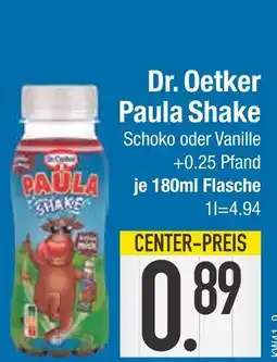 Edeka Dr. oetker paula shake schoko Angebot