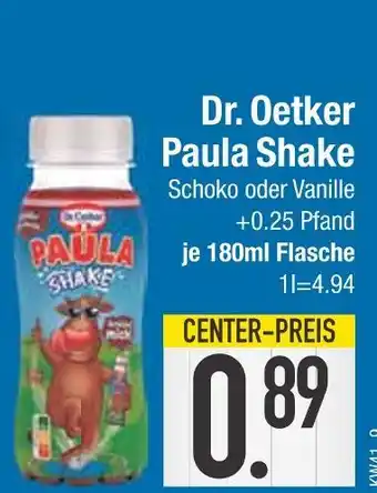 Edeka Dr. oetker paula shake schoko Angebot