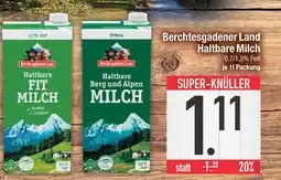 Edeka Berchtesgadener land haltbare fit milch Angebot