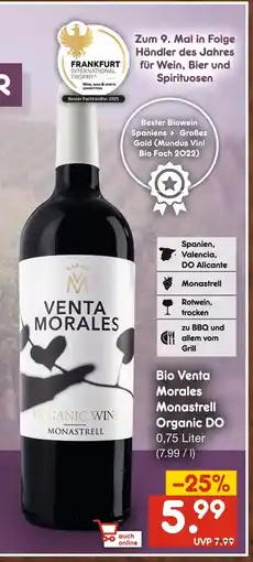 Netto Marken-Discount Bio venta morales monastrell organic do Angebot