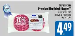 Edeka Bayerischer premium rindfleisch-burger Angebot