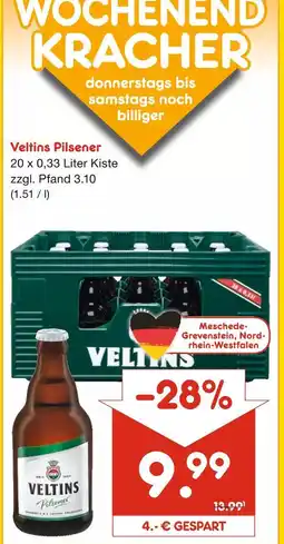 Netto Marken-Discount Veltins pilsener Angebot
